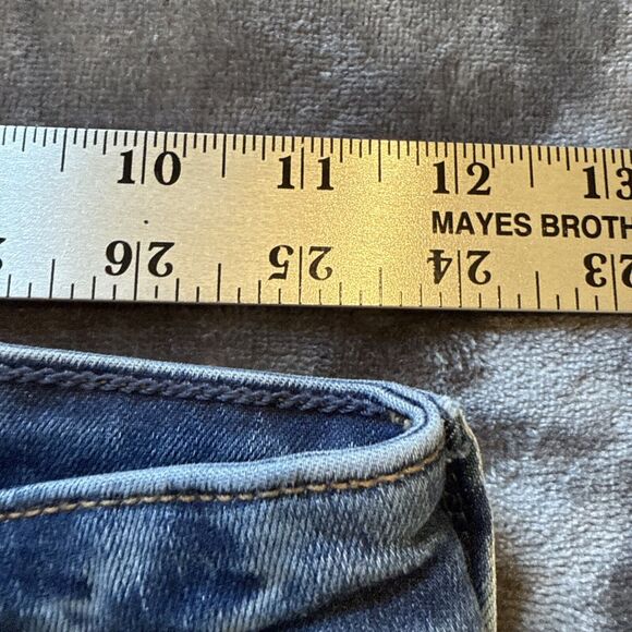 Abercrombie & Fitch Jeans Size 24/00S Simone High Rise Super Skinny Distressed - Picture 3 of 11